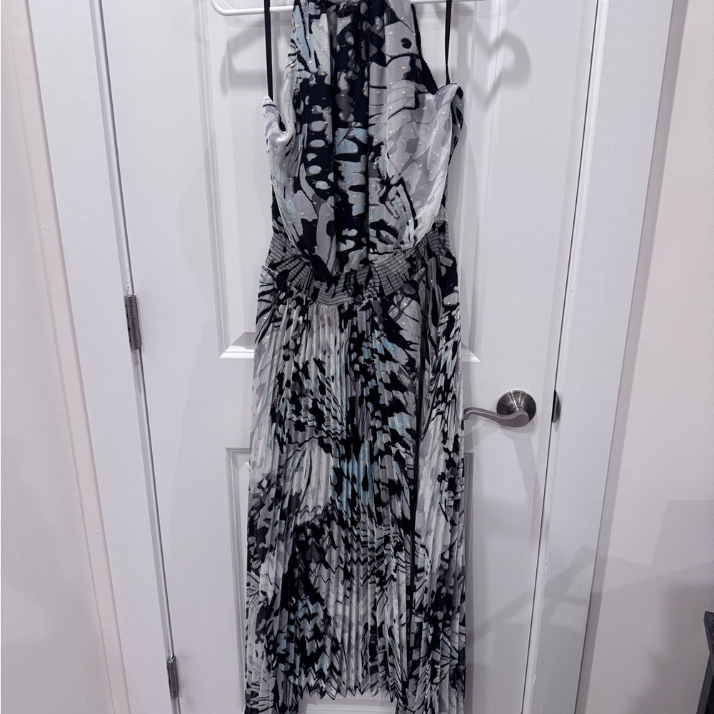 WHBM Black and Gray Women's Dress